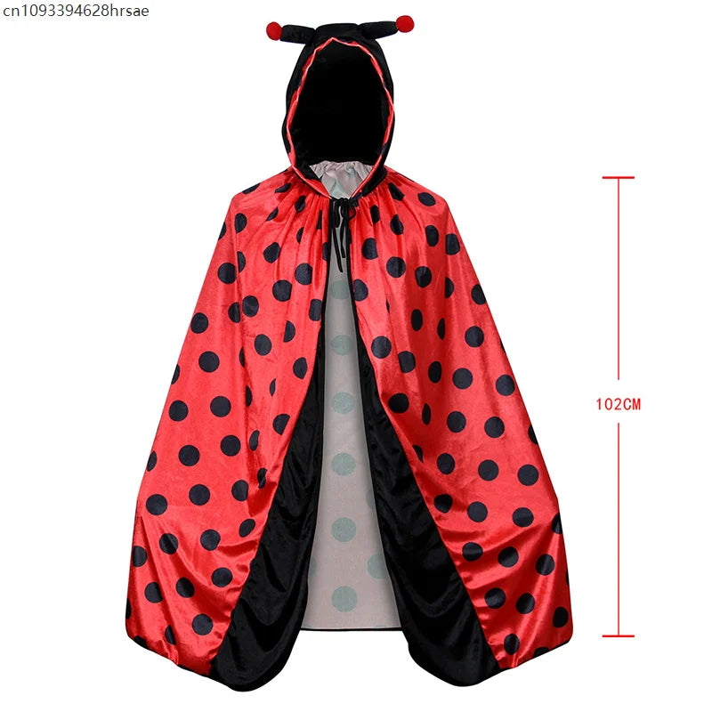 Cape à Capuche Coccinelle Femme – vue 7