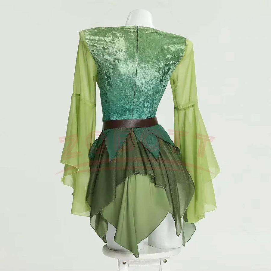 Robe Elfe Verte Femme – Avec ou Sans Ailes