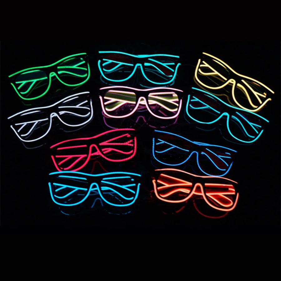 Lunettes de Soleil LED Lumineuses