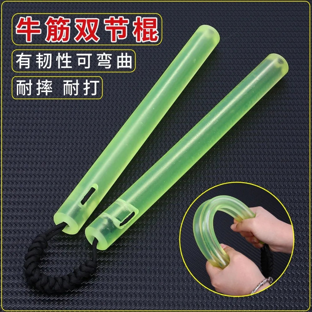 Nunchaku Souple en Caoutchouc – Débutant – vue 2