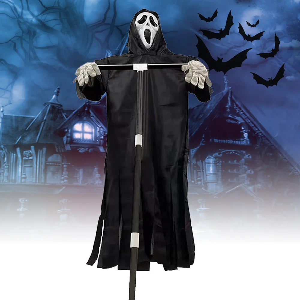 Robe Fantôme Épouvantail avec Corbeau