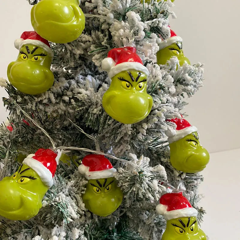 Guirlande LED Noël – Blanc ou Jaune, USB ou Piles