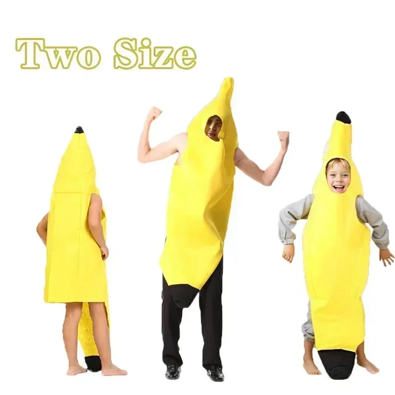 Déguisement Banane Rigolo Adulte ou Enfant – 1 Pièce