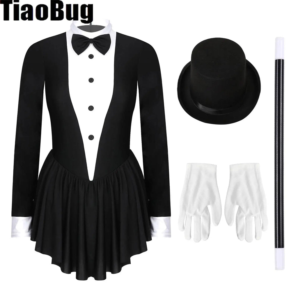 Costume Maîtresse de Cérémonie Femme – Noir, S à XL