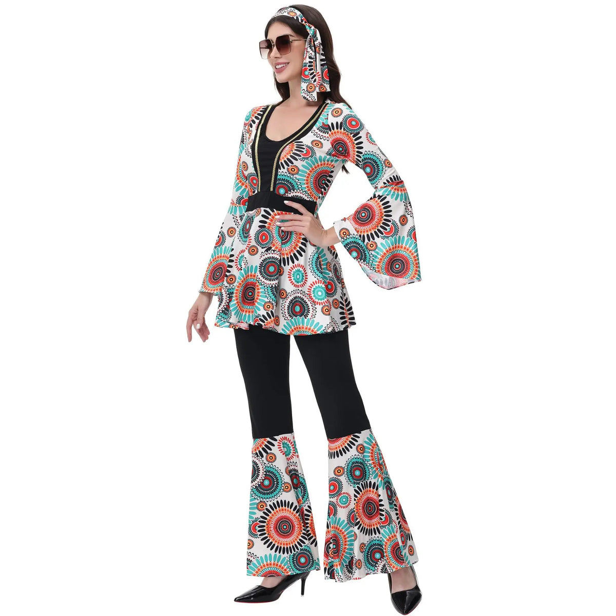 Déguisement Hippie Disco Années 70–80 Homme ou Femme