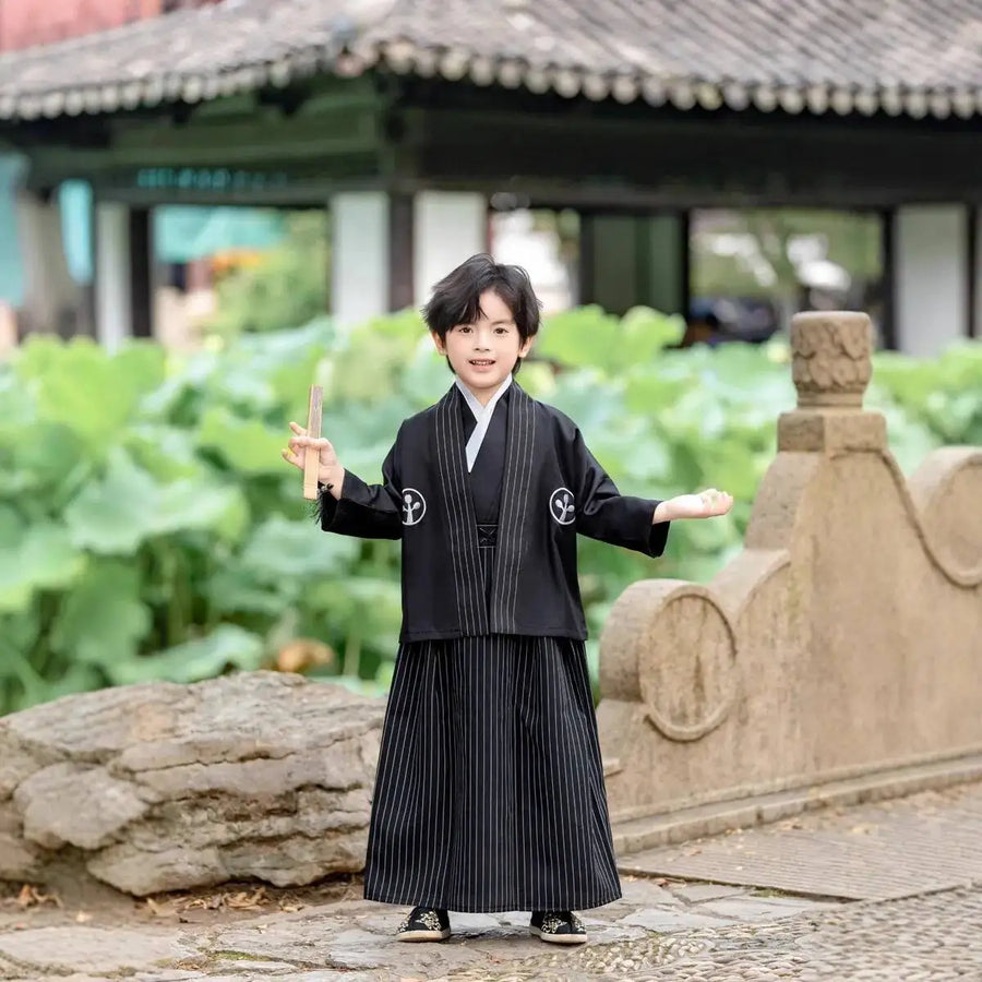 Haut de Costume Ninja Enfant – Styles 1 à 6, Tailles 110 à 150