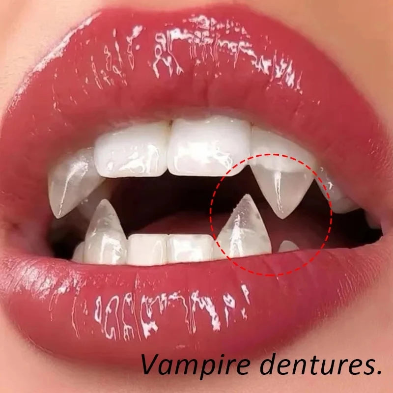 Fausses Dents de Vampire – Modèles et Tailles au Choix