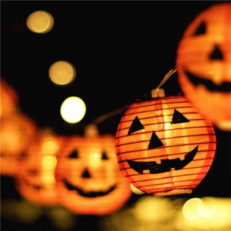 Guirlande lumineuse LED solaire Halloween – vue 3