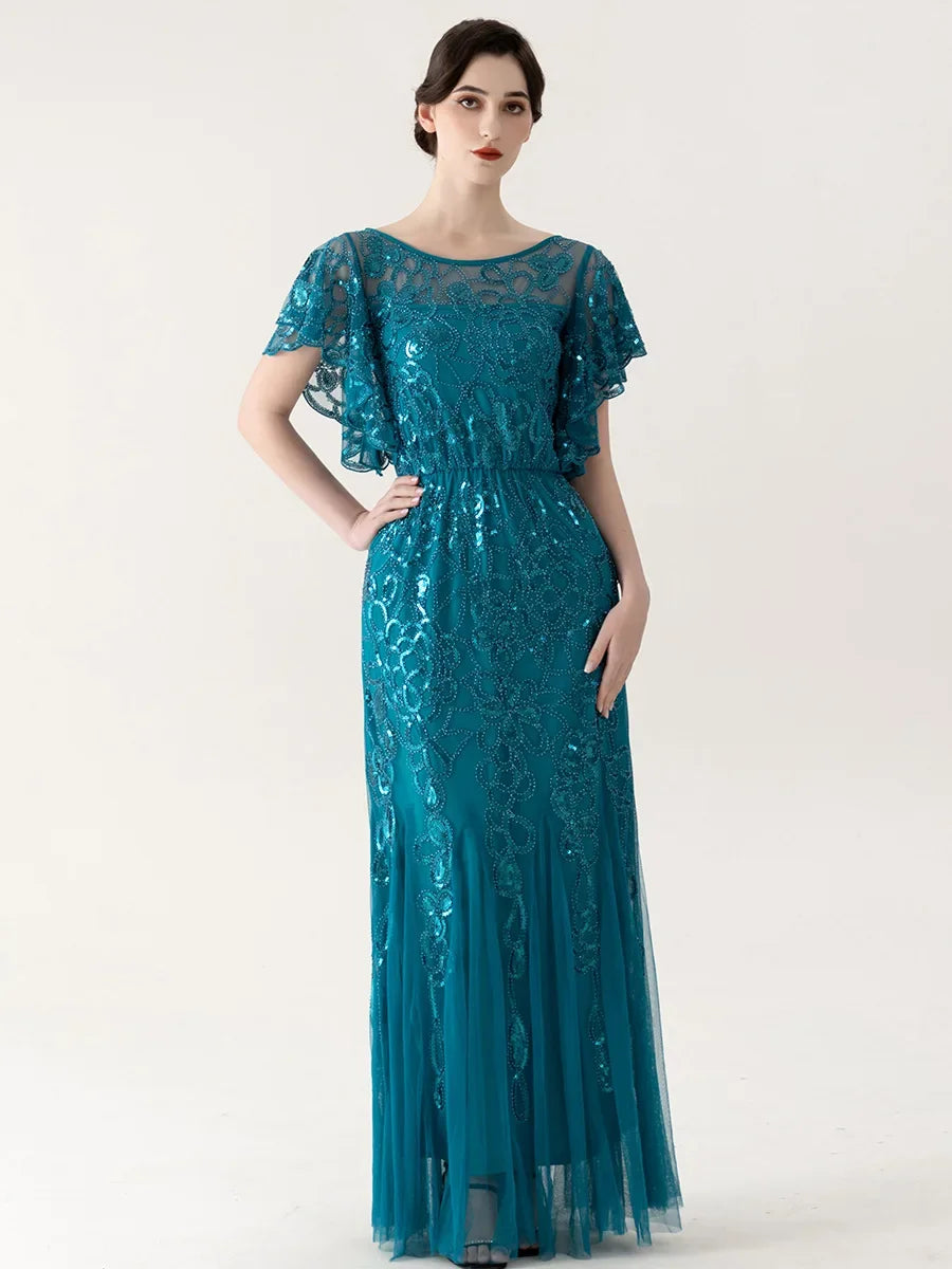 Robe Charleston Années 20 Femme – Sequins et Pampilles – vue 6