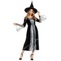 Robe de Sorcière Femme à Manches en Dentelle Araignée avec Chapeau – vue 7