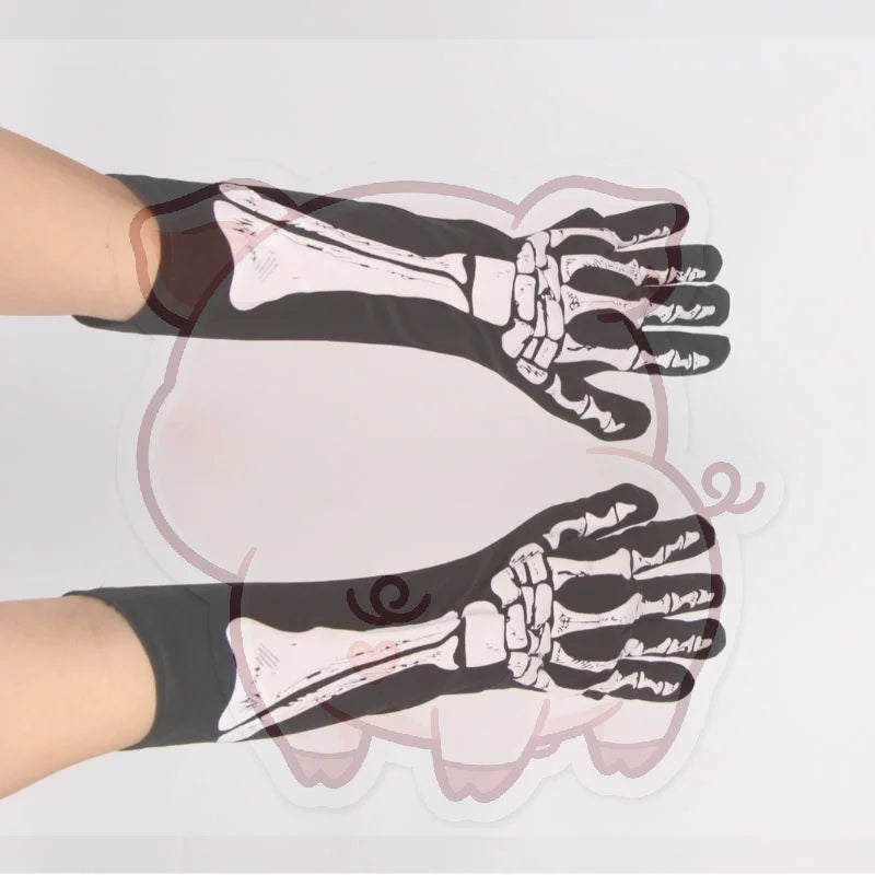 Gants Squelette Halloween