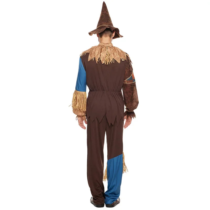 Costume d'Épouvantail Maléfique Homme - Déluxe Halloween – vue 5
