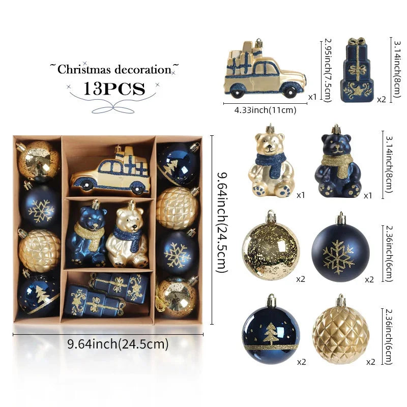 Décorations Sapin de Noël – Quatre Modèles A1 à A4