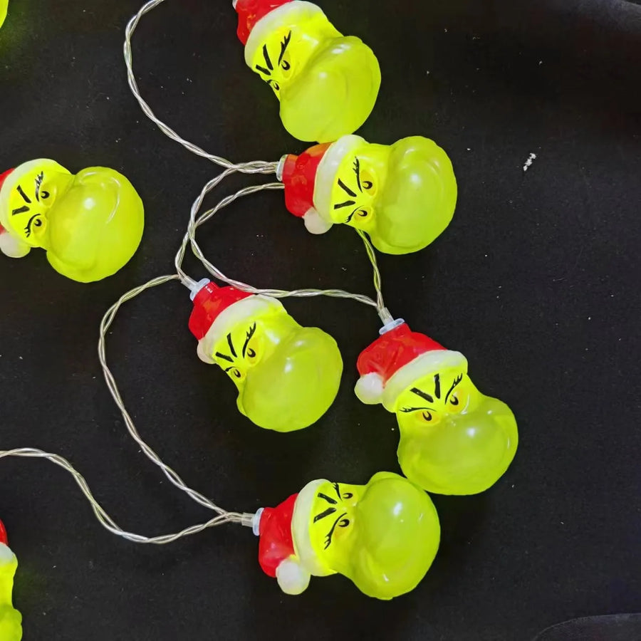 Guirlande LED Noël – Blanc ou Jaune, USB ou Piles