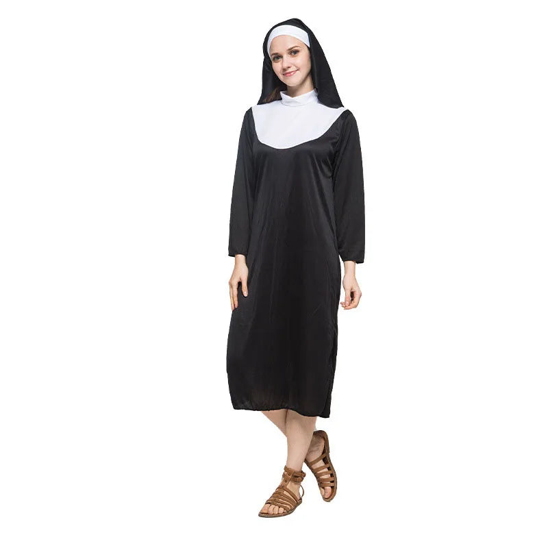 Robe de Religieuse Traditionnelle Adulte
