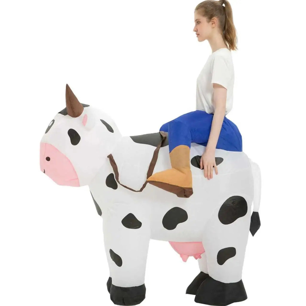 Déguisement Gonflable Vache à Chevaucher