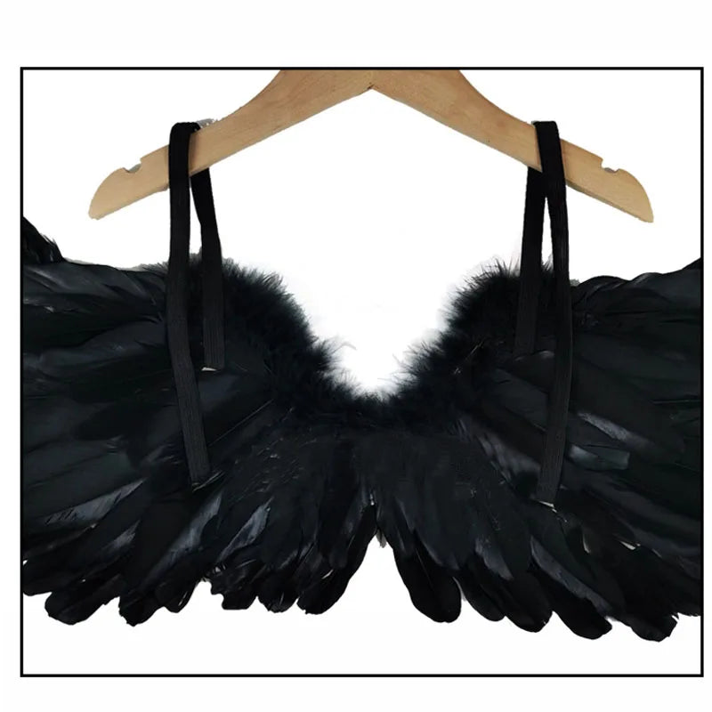 Kit Démon – Ailes Noires et Coiffe