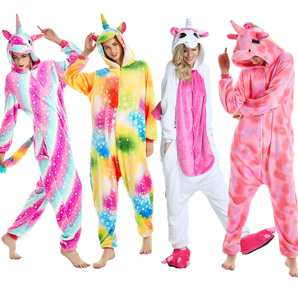 Combinaison Kigurumi Animal Enfant & Adulte – 21 Modèles