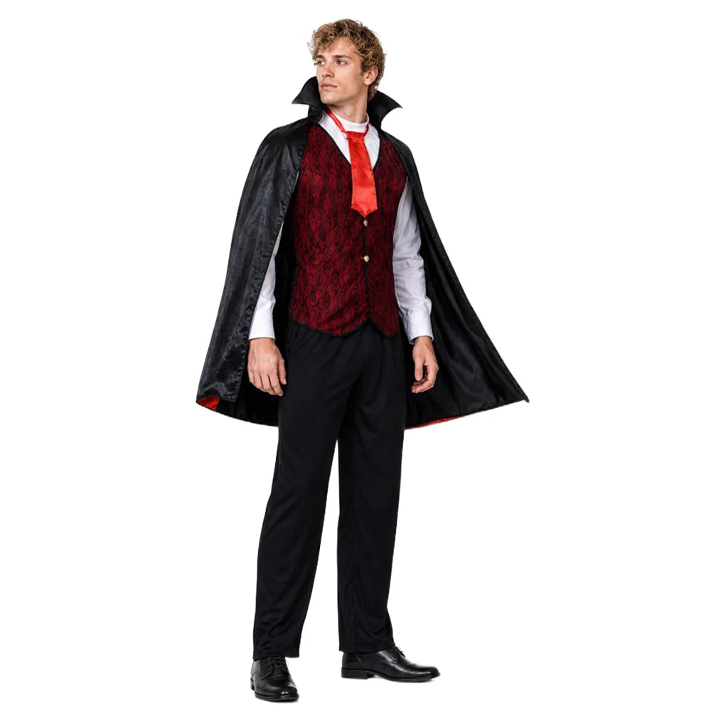 Déguisement Vampire Médiéval Homme – 4 Styles A à D