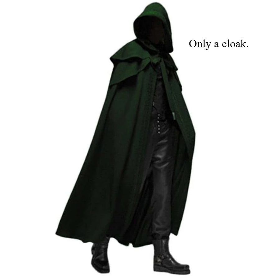 Cape Gothique Médiévale Homme – Noir ou Bordeaux