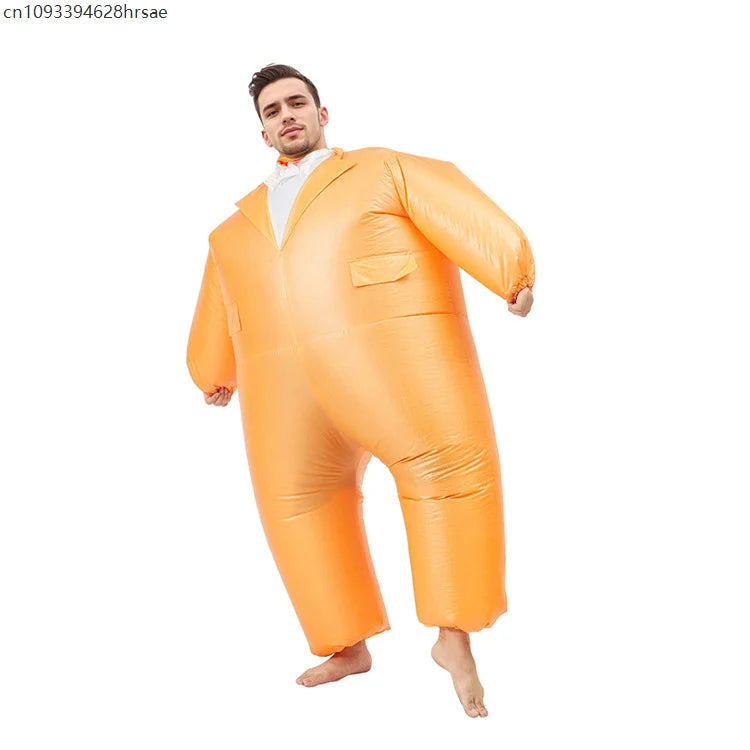 Déguisement Gonflable Orange Adulte – Costume Humoristique