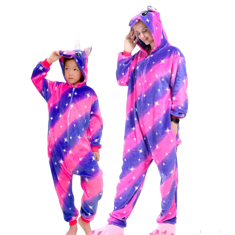 Combinaison Kigurumi Animal Enfant & Adulte – 21 Modèles