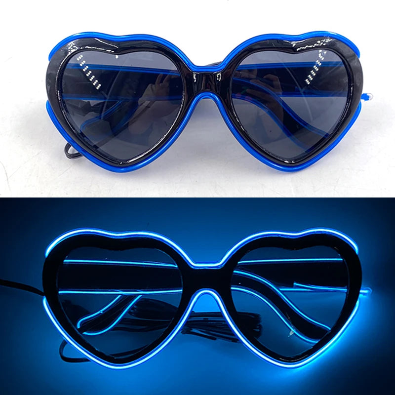 Lunettes Néon LED Lumineuses – vue 48