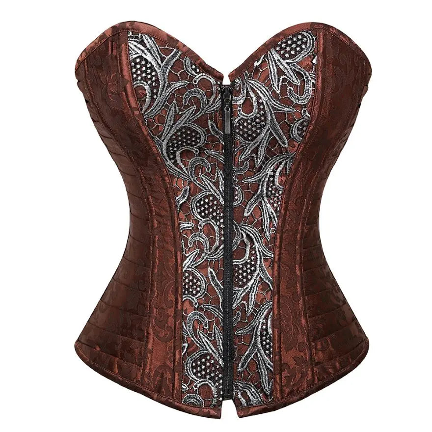 Ensemble Corset Steampunk Sexy et Jupe Asymétrique – vue 16
