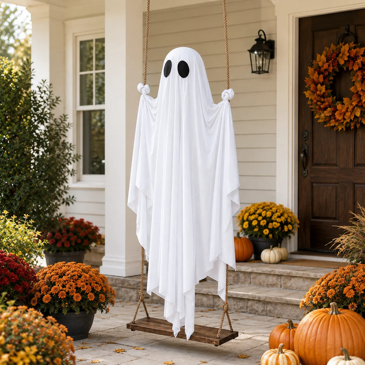 Fantôme Suspendu Halloween – Décoration de Jardin