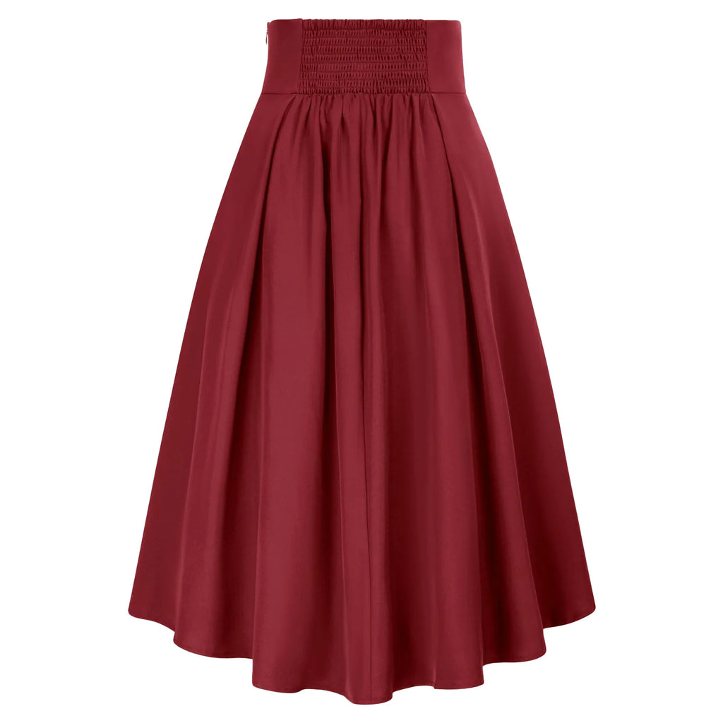 Jupe Médiévale Gothique Asymétrique – Tenue de Pirate Steampunk Femme