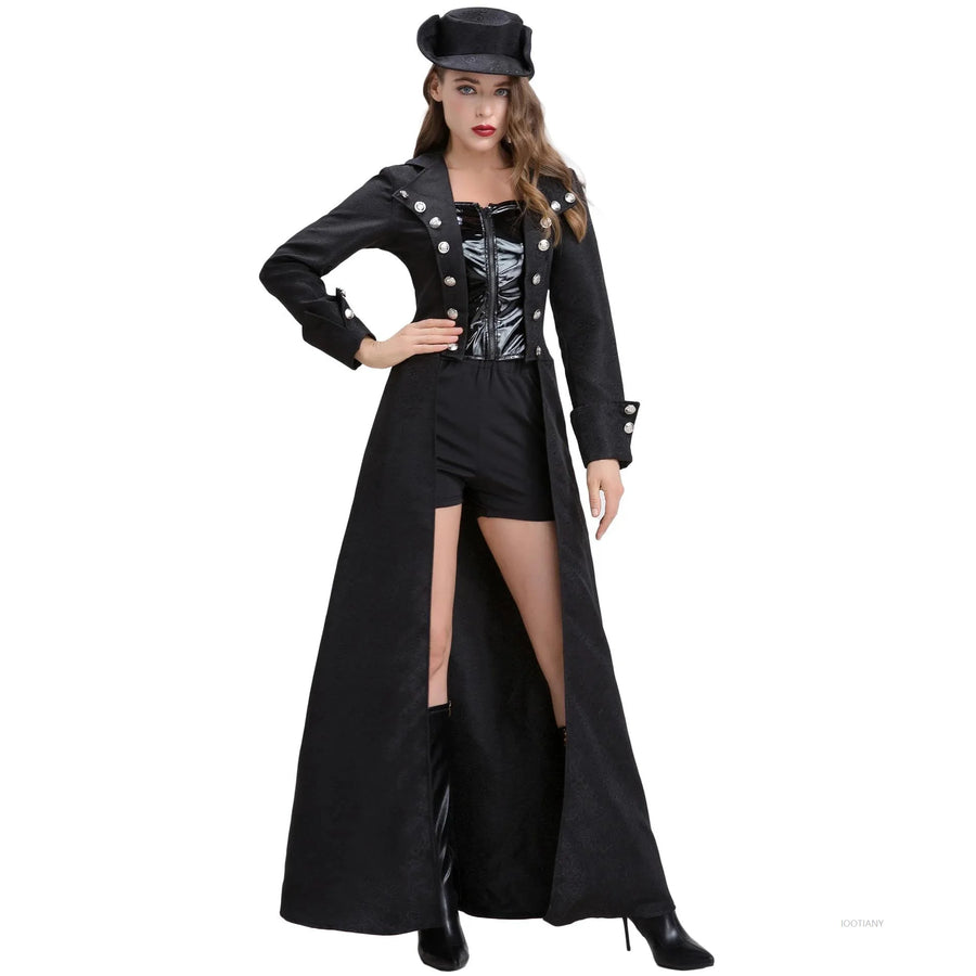 Déguisement Capitaine Pirate Sexy Gothique – vue 6