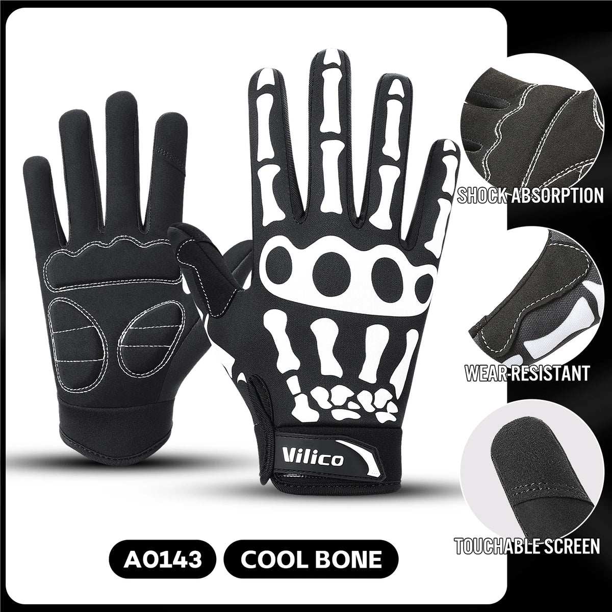 Gants Griffes de Fantôme Squelette – vue 8