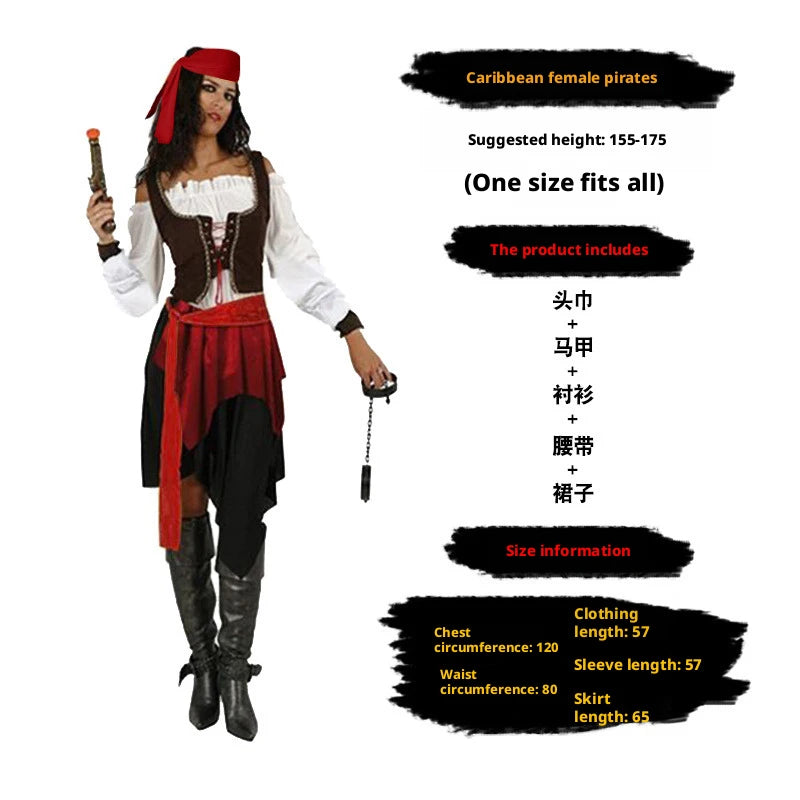 Déguisement Pirate Adulte – 4 Styles Homme ou Femme