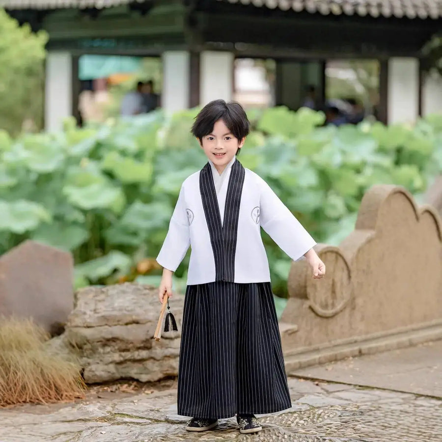 Haut de Costume Ninja Enfant – Styles 1 à 6, Tailles 110 à 150
