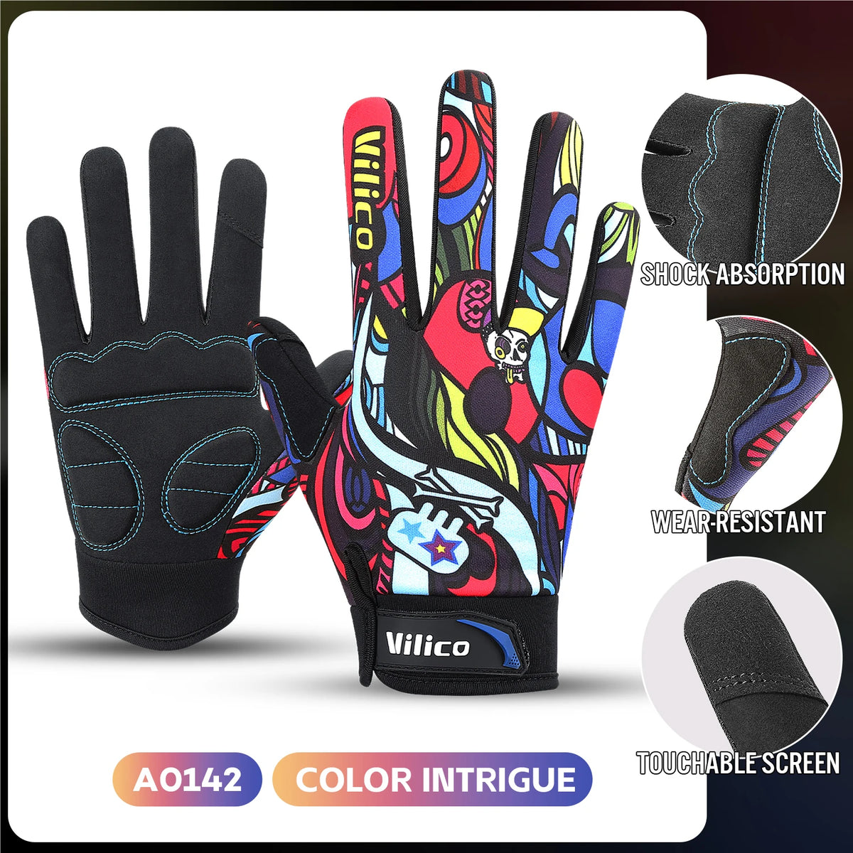 Gants Griffes de Fantôme Squelette – vue 7