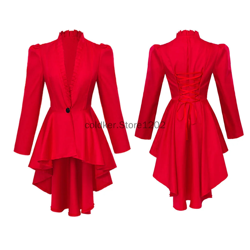 Veste Queue-de-Pie Victorienne Steampunk Femme