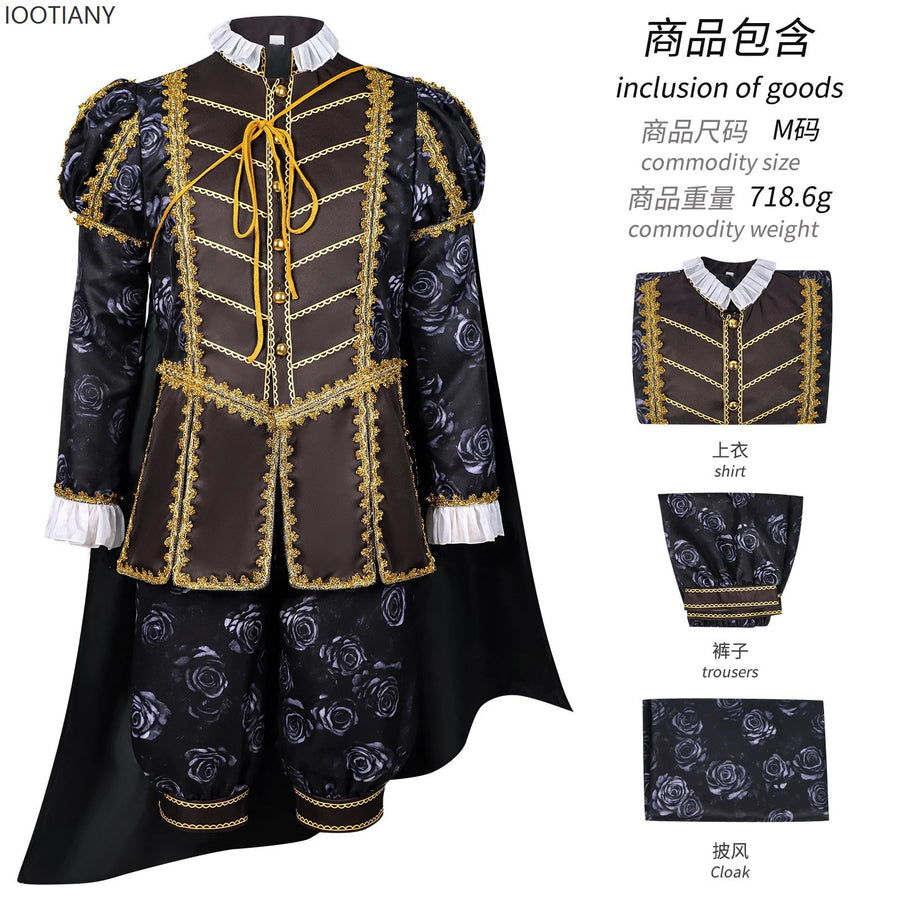 Costume de Prince Royal Renaissance Homme