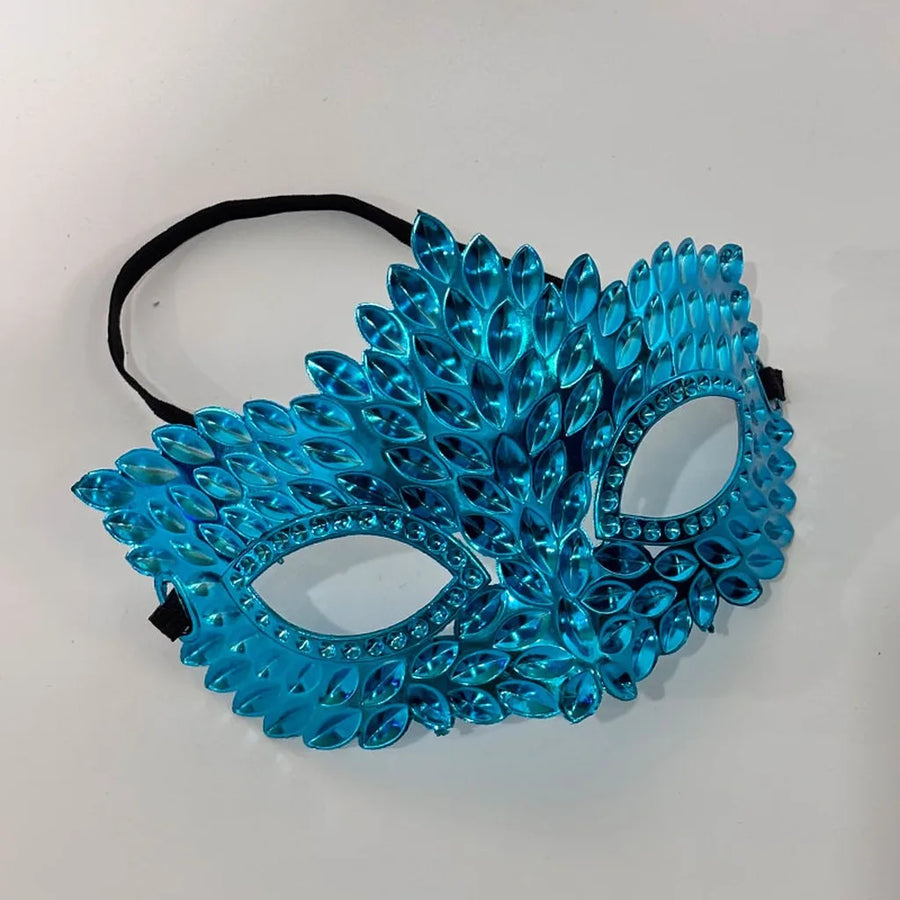 Masque vénitien de mascarade – 6 coloris – vue 6