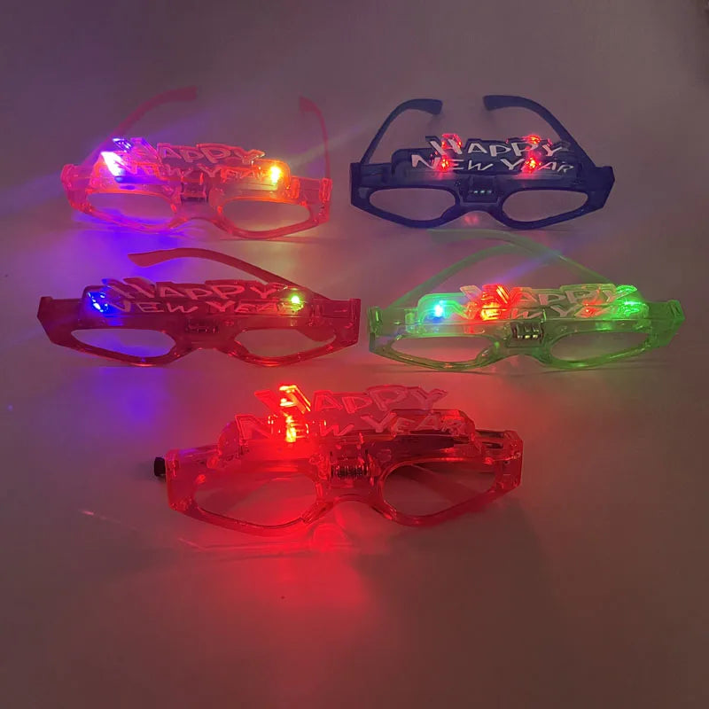Lunettes de Fête Lumineuses LED – Couleurs Variées