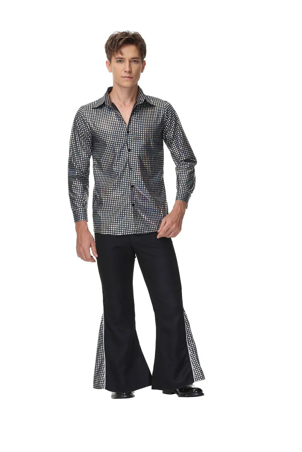 Costume Hippie Rock Années 70 Homme – vue 6