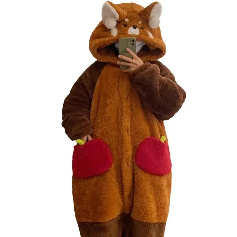 Combinaison Pyjama Raton Laveur Adulte – vue 4