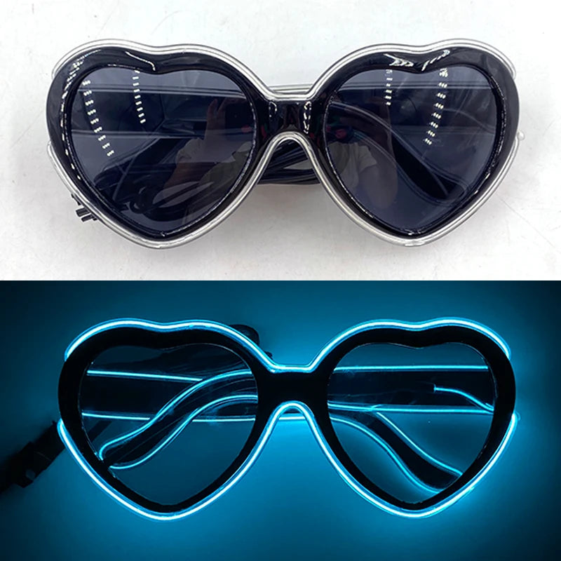 Lunettes Néon LED Lumineuses – vue 21