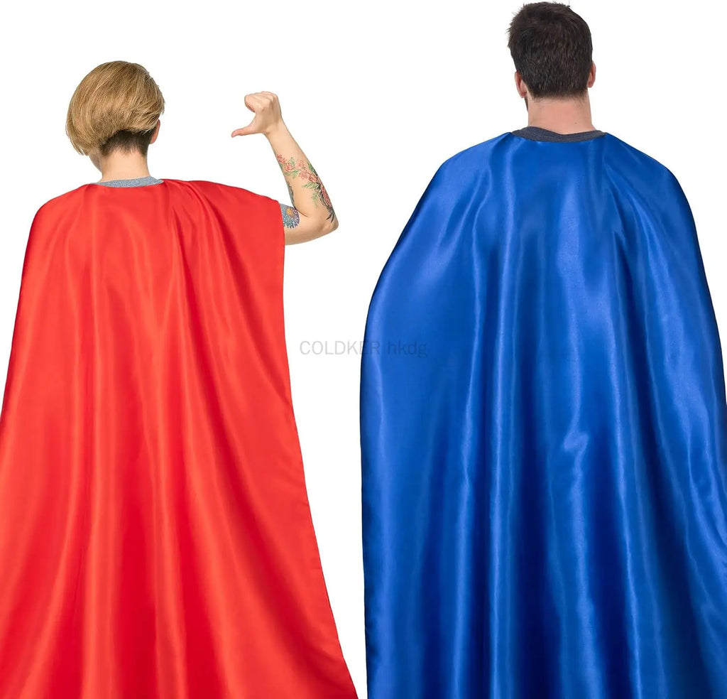 Cape et Masque de Super-Héros Famille Réversible