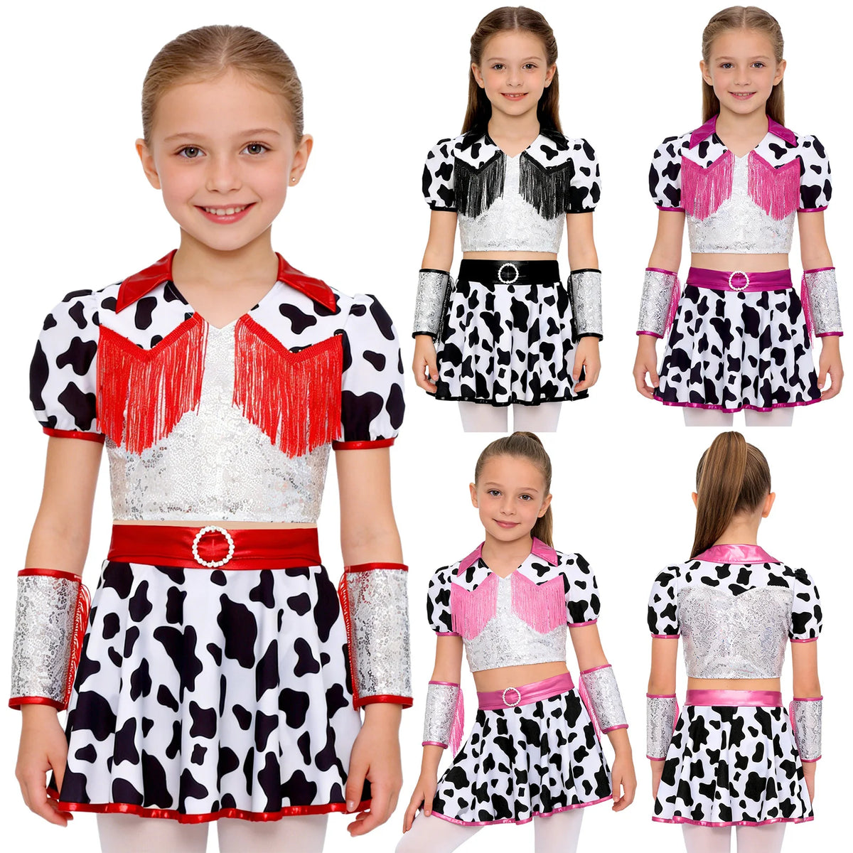 Déguisement Cow-Girl Sequins Fille