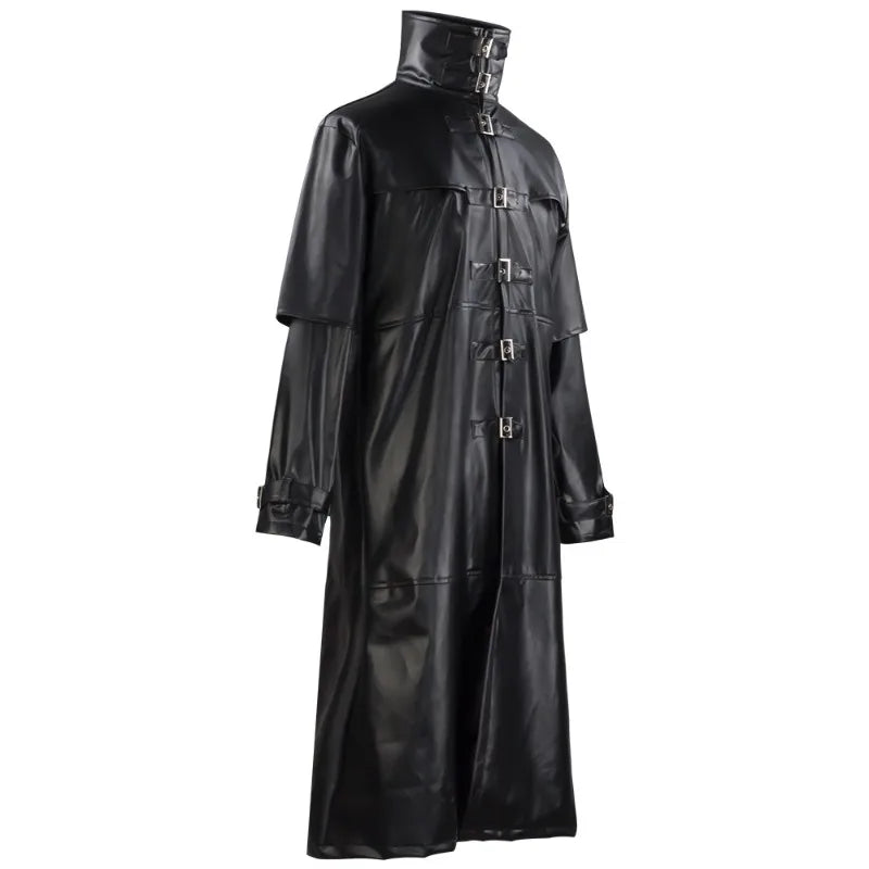 Manteau Médecin de la Peste en Simili Cuir Homme