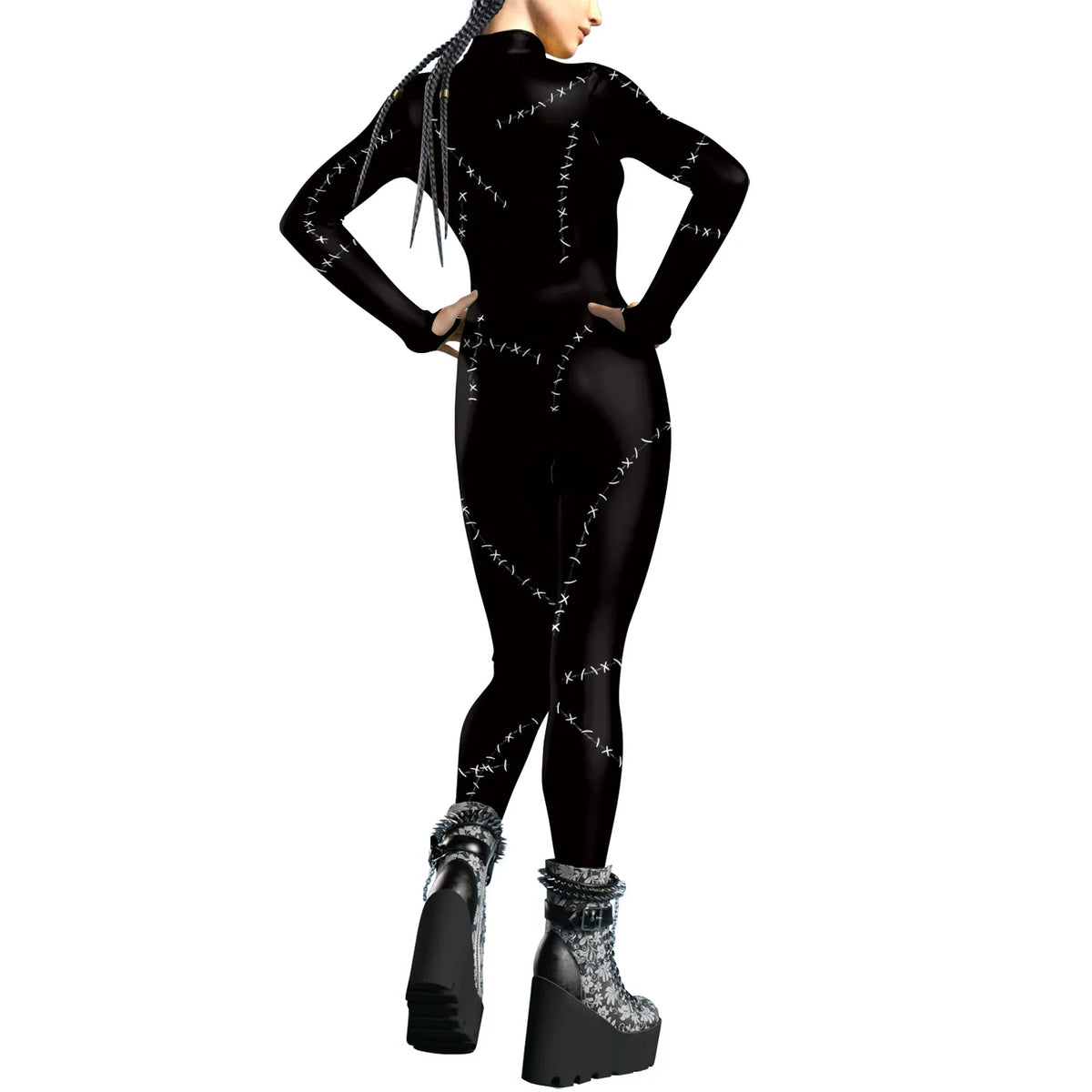 Combinaison Chat Noir Femme – Déguisement S à XL