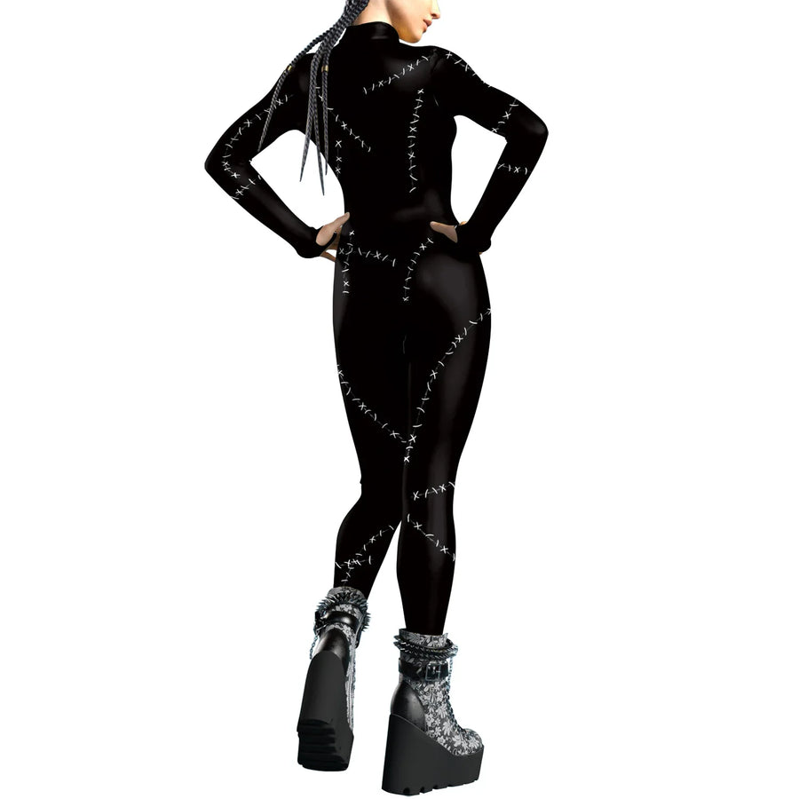Combinaison Chat Noir Femme – Déguisement S à XL