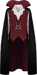 Déguisement Vampire Gothique Homme – Chemise et Cape