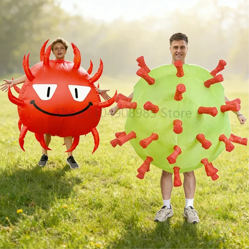 Déguisement Gonflable Virus Rigolo