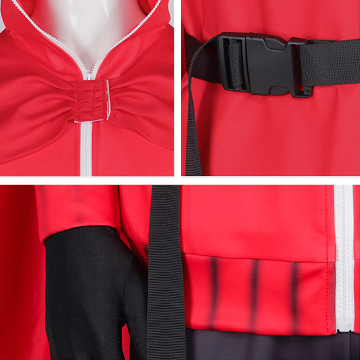 Costume Père Noël Homme – Cape à Capuche, S à 3XL